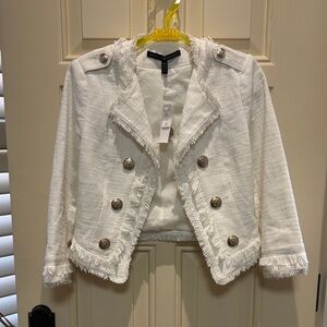 NWT White House, black Chanel style jacket